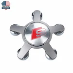 Audi A3 A4 A5 A6 A7 A8 Q5 Q7 Wheel Cap Gray S Line 4F0601165N. Fixed Price $23.69.