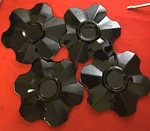Four Used Radd Wheel CAP747L188 LG0504-05 Custom Alloy Gloss Black CENTER/8105-8. Fixed Price $64.99.