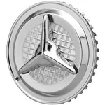 15" Fiesta Chrome Hub CAPS(4),COOL Custom,bomber Sled,hot Rod,rat Rod,low Rider. Fixed Price $123.99.