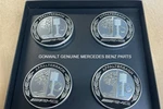 Mercedes Benz Affalterbach Amg Heritage Wheel Center Hub Caps Set Oe 0004003100. Fixed Price $242.97.