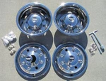 Chevy Silverado 5500HD 19.5" 2019 - 2026 8 Lug Dually Wheel Simulators Chevrolet. Fixed Price $399.00.
