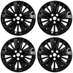 Set Of 4 18" 15 Spoke Wheel Skins For 2017-20 Nissan Pathfinder Gloss Black. Fixed Price $102.95.