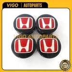 Autopart For 58MM 2 1/4 Honda Civic Set Of Jdm Red Wheel Caps Hubs Cover. Fixed Price $18.99.