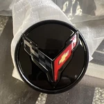 New Set Of Gm 2020-2025 Corvette Wheel Center Caps Carbon Flash Ring 84691532. Fixed Price $90.00.