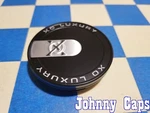 Xo Luxury Wheels # C301 Custom Matte Black Center Cap Jc (QTY.1). Fixed Price $28.31.