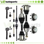 Front Tie Rod End Sway Bar + Wheel Hub Cv Axle Shaft For Silverado Suburban 1500. Fixed Price $241.77.