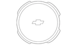 Genuine Gm Button Style Center Cap With Bowtie Logo 19317321. Fixed Price $57.51.