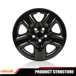 Pcs Fit For 2006-12 Toyota RAV4 5-SPOKE 17 Wheel Hub Glossy Black Cap Cover. Fixed Price $35.11.