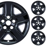 Pacrim 17" Gloss Black Wheel Skins For Jeep Gladiator (2020-23) Abs Set Of 4. Fixed Price $124.99.