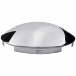 Trux THUB-6N 8 Inch Chrome Dome Shape Front Hubcap With Notches. Fixed Price $18.00.