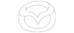 Genuine Mazda Center Cap TC34-37-190A. Fixed Price $13.71.