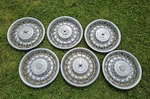 1978-1984 Cadillac Deville 15" Locking Wire Spoke Wheel Covers Hubcaps 1981. Fixed Price $105.00.