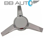 New 2005-2009 Ford Mustang 3-BAR Spinner Chrome Wheel Center Cap Hub Cover. Fixed Price $34.95.