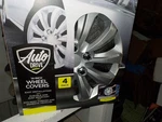 14-INCH Wheel Cover Silver Finish, Auto Drive Brand, Manufacturer Part Number. Fixed Price $19.35.