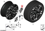 Genuine Bmw X3 G45 G48 Xdrive 20D 30E 40D M50 Insert 36135A6F127. Fixed Price $53.53.