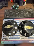 1995 2002 Chevy Silverado Dually Rear Center Cap Black 50086 78875 Oem. Fixed Price $25.00.