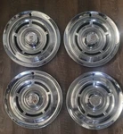 1966 Amc Rambler American Hubcaps/wheel Covers. Fixed Price $65.00.