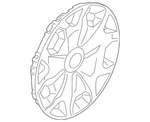 Genuine Ford Wheel Cover DT1Z-1130-B. Fixed Price $84.29.