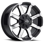 Vision Off-road Wheels 413 15X7.5 -12 Gloss Black Machined 6X139.7 6X5.5 (qty 1). Fixed Price $168.15.