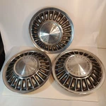 Vintage Oem 1968 Ford Thunderbird T-bird Hubcap Wheel Cover Decoration Lot (3). Fixed Price $85.00.