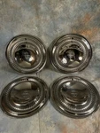 Set Of (4) 1964-1965 Lincoln Continental Oem Nos Hubcaps.. Fixed Price $400.00.