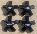 2016 - 2020 Chevrolet Camaro Black Star Oem Center Caps P/n 23490330 Set Of Gm. Fixed Price $89.69.