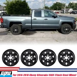 17'' Steel Wheel Skins Hubcaps For 2014-2018 Chevy Silverado 1500. Fixed Price $68.99.
