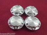 Speedy Wheels Silver Custom Center Caps Set Of 4 # 1025. Fixed Price $99.07.