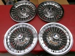 Vintage 1964-70 Buick Riviera Electra Lesabre Wire 15" Hubcaps Wheel Covers. Fixed Price $750.00.