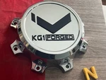 #n 1) KG1 Forged Chrome Custrom Wheel Center CAP0058PS. Fixed Price $59.95.