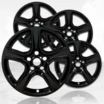 18" 4PC Gloss Black Wheel Skins (set Of 4) For 2016-2021 Chevy Camaro. Fixed Price $124.99.