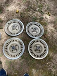 1980S 1990S Ford Car Hubcaps Set Of Wheel Cover 14" Inch. Fixed Price $93.75.