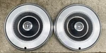 Two 1972-73 Ford Mustang 14" Hubcaps D2ZZ-1130-A 705. Fixed Price $25.00.