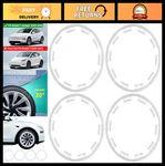 20" Wheel Cover Set Of 4 For Tesla Model Y Abs Rim Protector Curb Rash J. Fixed Price $118.99.
