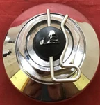 One New Progressive Chrome Center Cap 96-0156 /11453. Fixed Price $14.99.