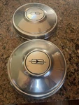 1960-70 Oldsmobile Dog Dish Hub Caps Nos Pair Rocket. Fixed Price $95.00.