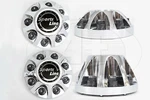Chromed Plastic Center Hub Set For 2008 2010 Gm/chevy 3500HD. Fixed Price $187.25.