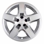 Coast Wheel - 17 Inch 5 Spoke Silver Set Of 4 Lug Covers. Fixed Price $75.24.