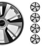 16" Hubcaps Wheel Rim Cover Grey With Black Insert 4PCS Set. Fixed Price $99.90.