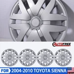 16" Hubcaps Fits For 2004 -2010 Toyota Sienna Wheel Covers Set Of Snap-on. Fixed Price $61.99.