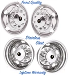 19.5" Ford F550 10 Lug 2015 Bolt On Wheel Simulator Rim Liner Hubcap Covers. Fixed Price $333.06.