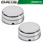 2X Rear Wheel Silver Center Hub Caps Fit For 03-17 Dodge Ram 3500 1-TON Dually. Fixed Price $36.92.