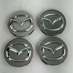 Mazda Oem Wheel Center Caps Set Of 4 Silver 56MM D2 512 Hubcap Logo Japan Used. Fixed Price $29.99.
