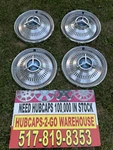 1964 Ford Fairlane 500 Sports Coupe Spinner Hubcaps Deluxe Beautiful 14 V-8. Fixed Price $275.00.