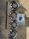 Volvo Vintage Wheel Covers Nos Oem Never Used / Installed 15 #282681. Fixed Price $240.00.