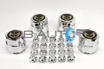 77-81 Firebird Trans Am Snowflake Aluminum Wheel Center Caps Lug Nuts Gold. Fixed Price $119.95.