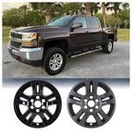 18" Set Of Hubcaps For 2014-2018 Chevy Silverado 1500 Wheel Rims Cover Snap On. Fixed Price $71.99.