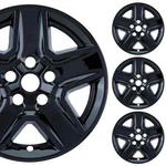Pacrim 17" Gloss Black Wheel Skins For Jeep Gladiator (2020-23) Abs Set Of 4. Fixed Price $78.95.