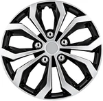 Universal Hubcap Wheel Covers 15" Spyder Performance Black Silver Abs Set Of 4. Fixed Price $66.49.