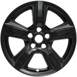 One 2015-2019 Ford Mustang V6 Fastback # IMP-408BLK 17" Gloss Black Wheel Skin. Fixed Price $29.99.